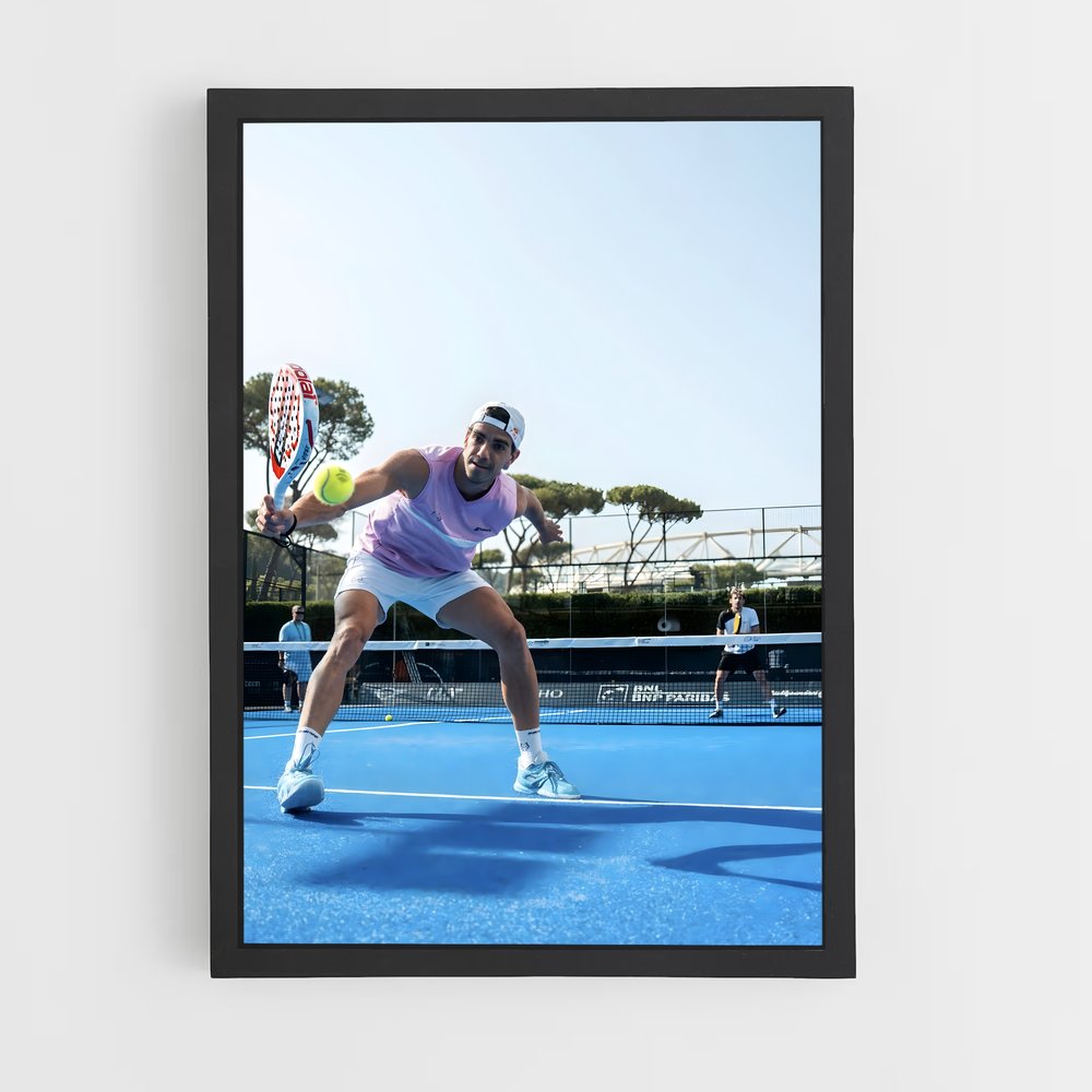 Poster Juan lebron – affiche Padel (vue 2)
